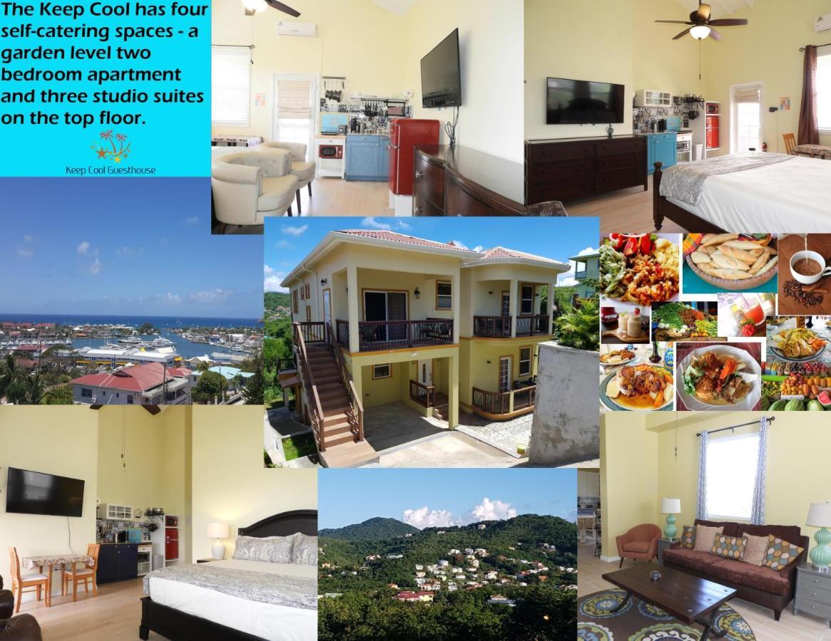 Keep Cool Guesthouse Gros Islet Ngoại thất bức ảnh