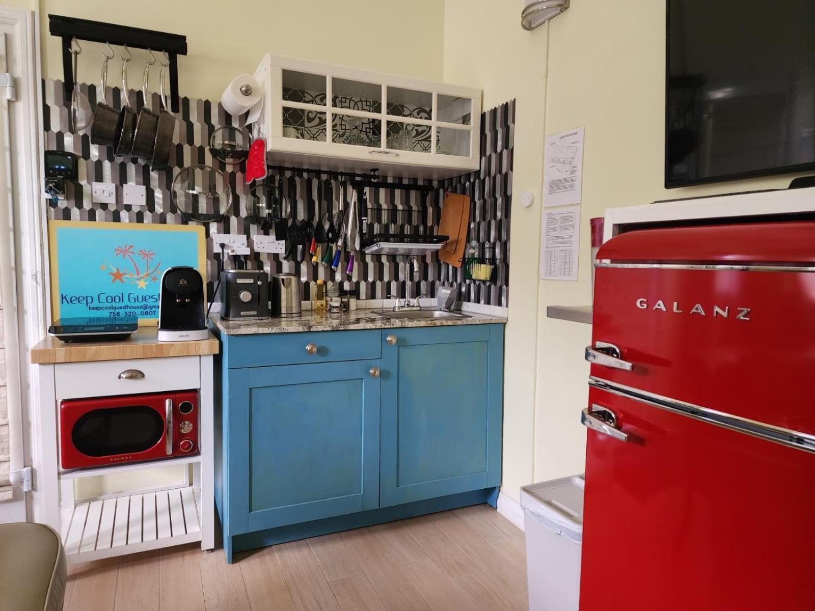 Keep Cool Guesthouse Gros Islet Ngoại thất bức ảnh