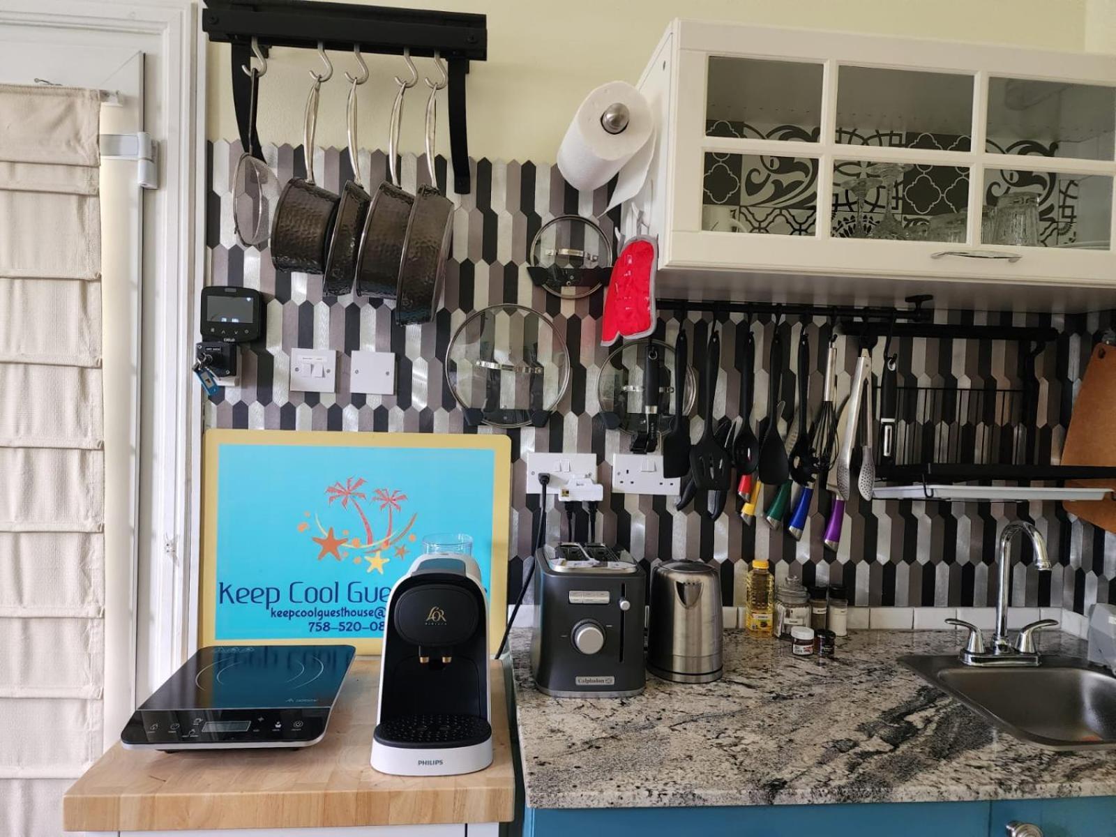 Keep Cool Guesthouse Gros Islet Ngoại thất bức ảnh